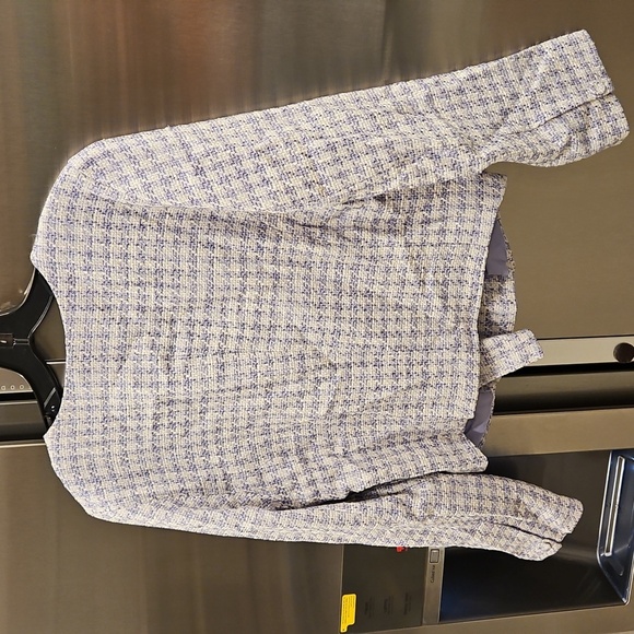 💕FAVORITE DAUGHTER💕 Dasha Top ~ Lilac Tweed 10 NWT - Picture 12 of 16